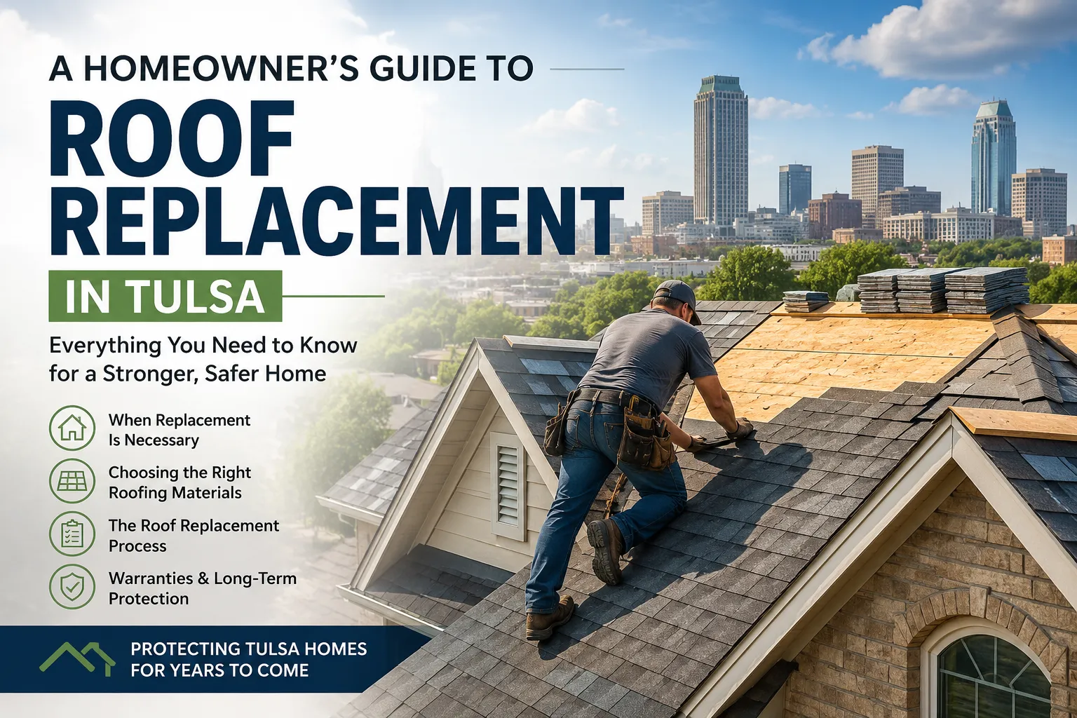 A Homeowner's Guide to Roof Replacement in Tulsa