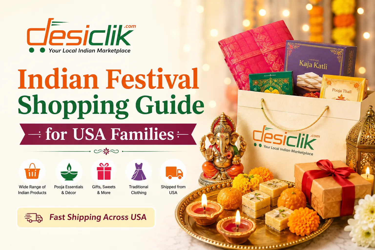 Celebrate Indian Festivals in the USA with Ease! 🪔🇺🇸