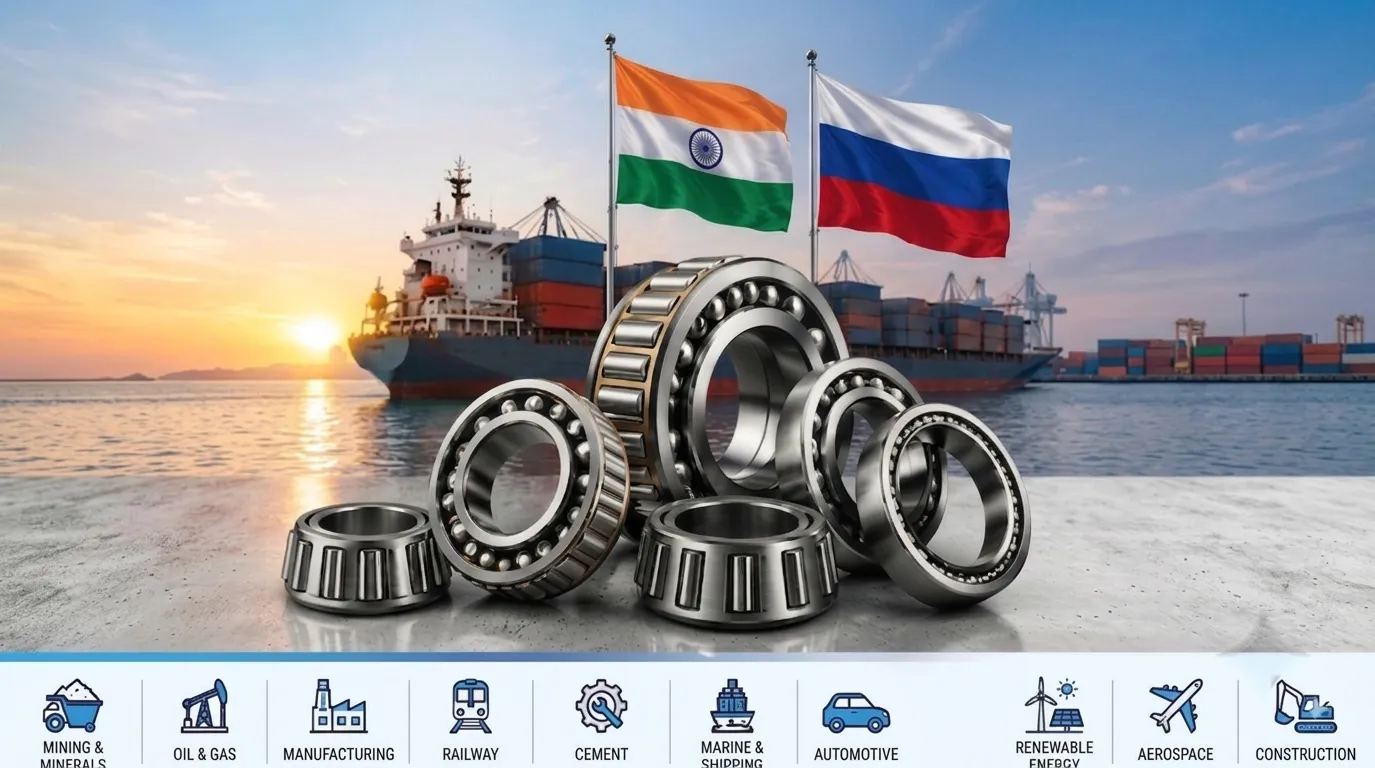 India–Russia Bearing Supply: What Industrial Buyers Should Know