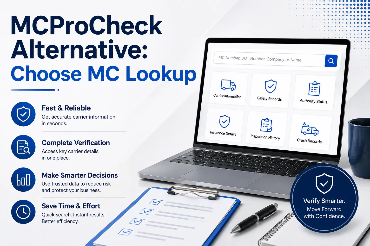 MCProCheck Alternative: Why MClookup Is a Smarter Choice for Carrier Verification
