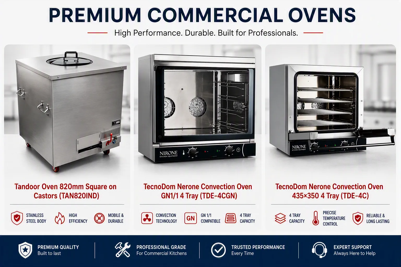 Combi, Convection or Speed Oven? How to Choose the Right Commercial Oven