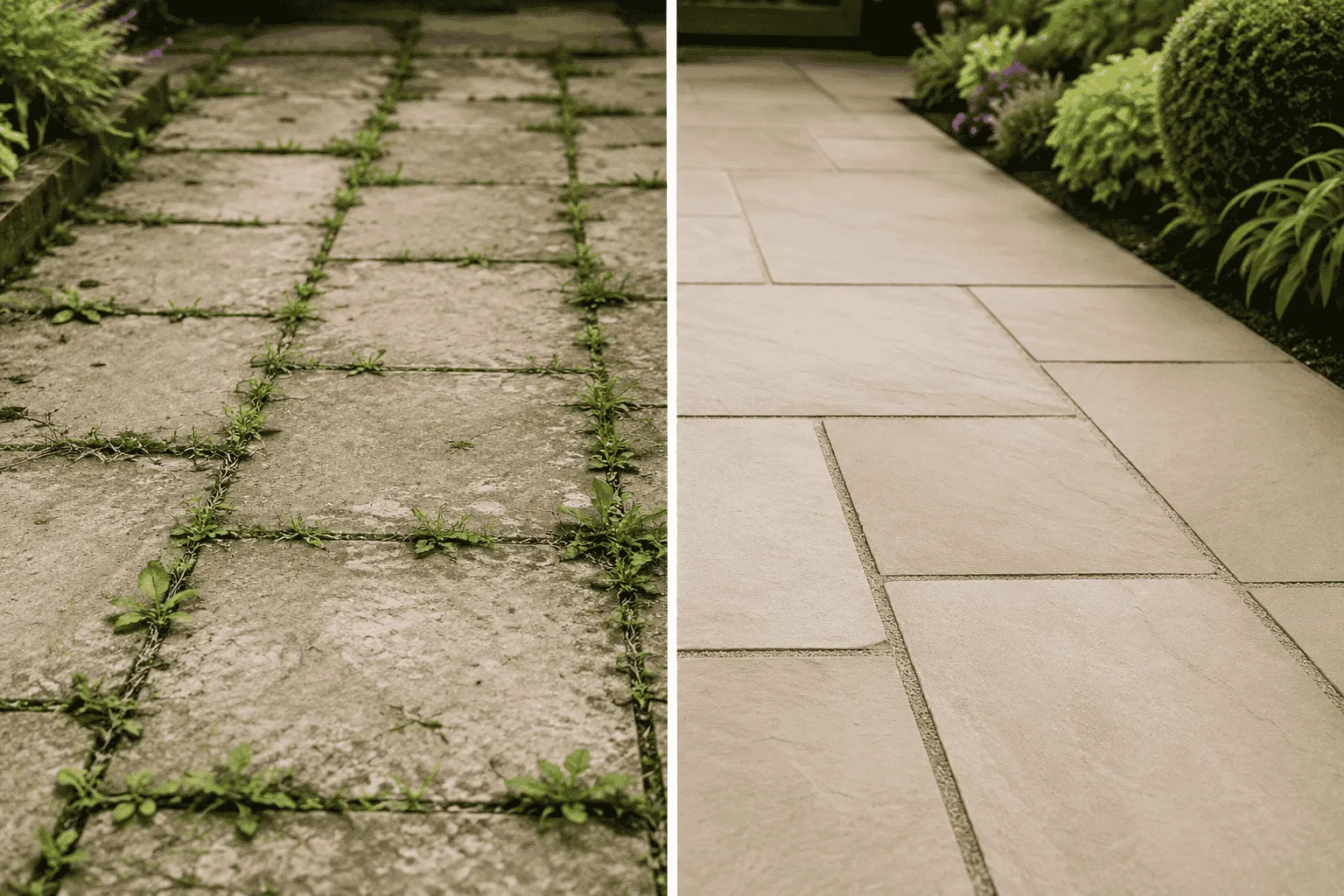 How to Prevent Weeds Growing Between Patio Slabs: A Homeowner’s Guide