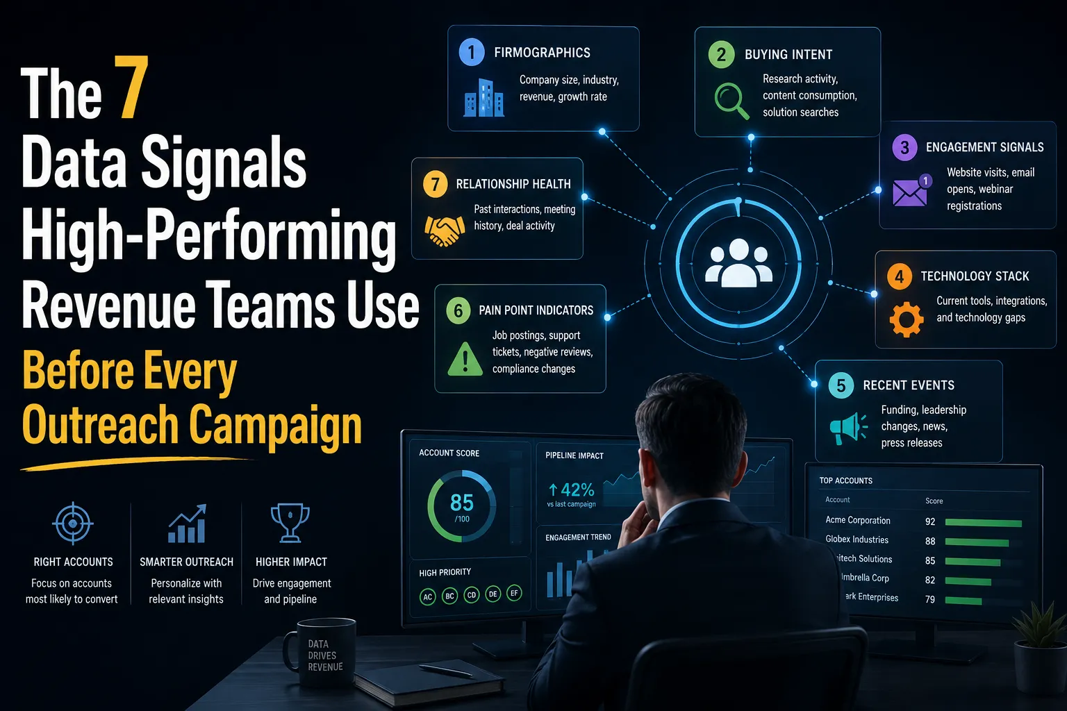 The 7 Data Signals High-Performing Revenue Teams Use Before Every Outreach Campaign