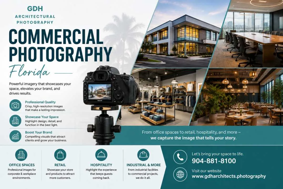 Commercial Photography Florida: Professional Images That Help Your Business Stand Out