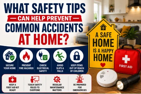 What Safety Tips Can Help Prevent Common Accidents at Home?