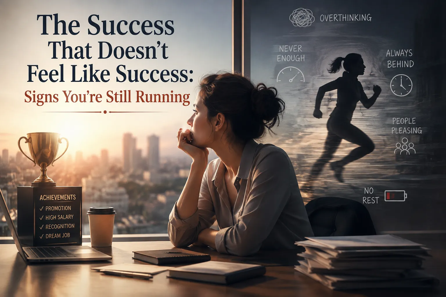 The Success That Doesn't Feel Like Success: Signs You're Still Running