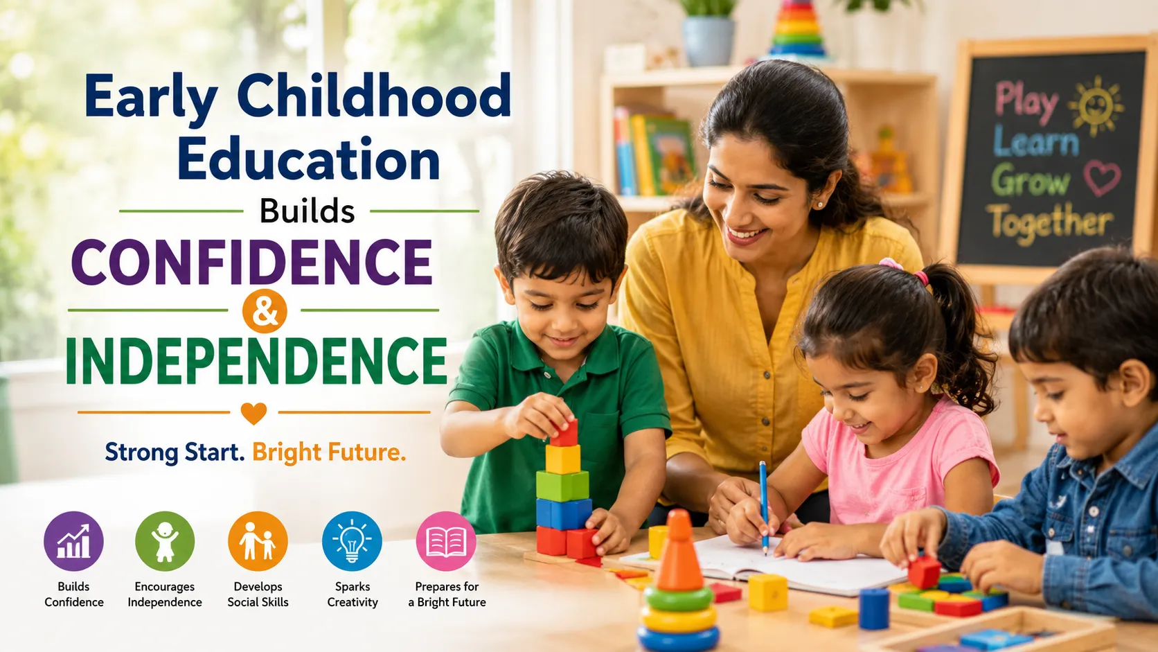 How Early Childhood Education Builds Confidence and Independence