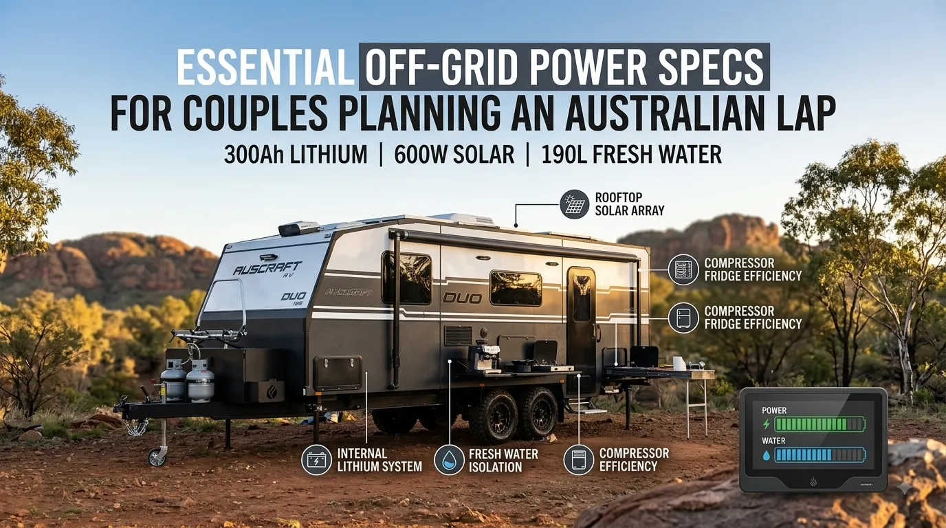Essential Off-Grid Power Specs for Couples Planning an Australian Lap