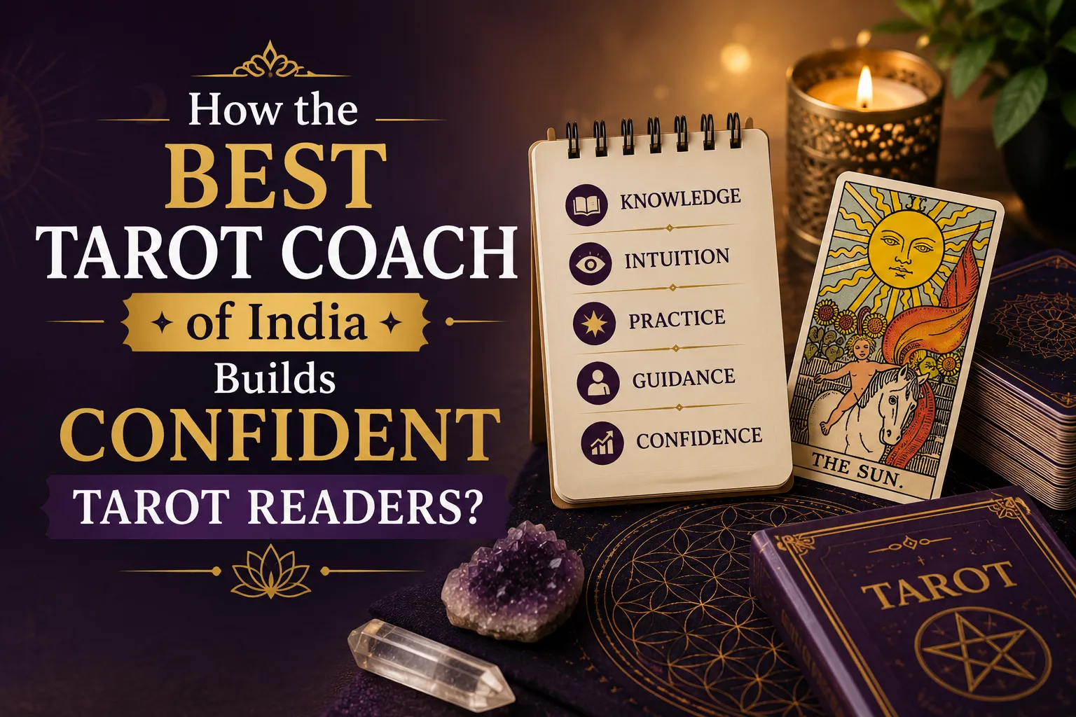 How the Best Tarot Coach of India Builds Confident Tarot Readers?