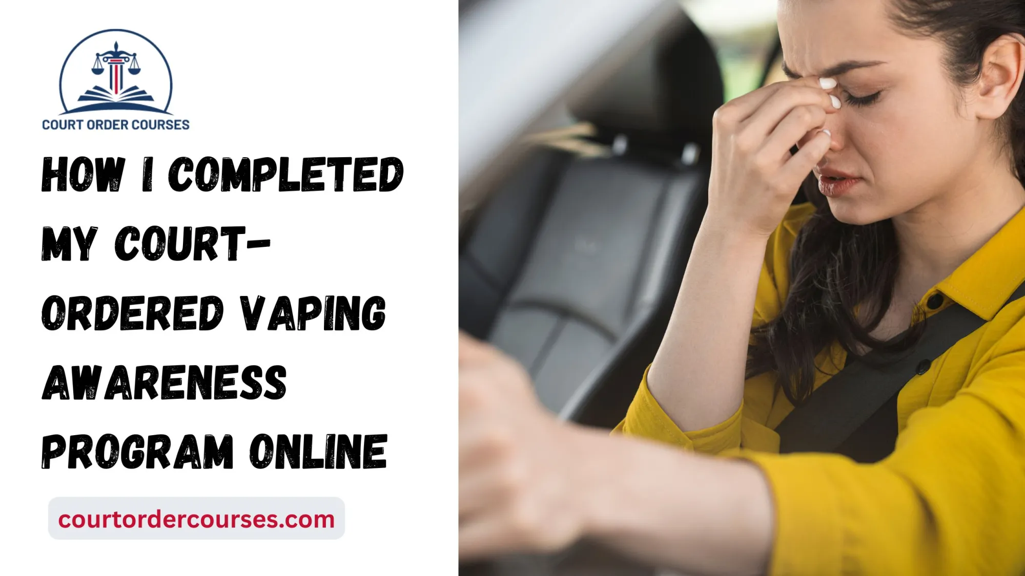 How I Completed My Court-Ordered Vaping Awareness Program Online