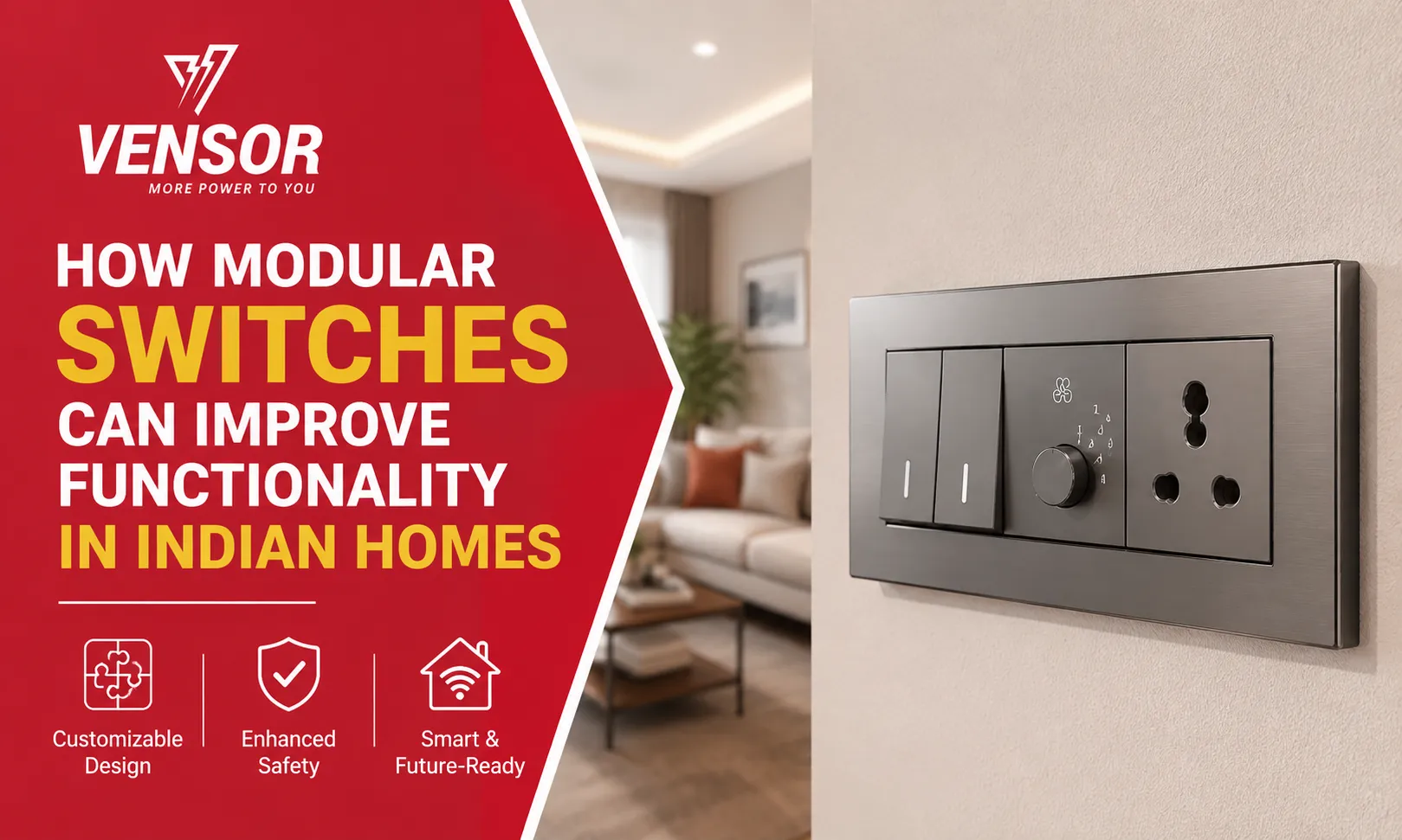 How Modular Switches Can Improve Functionality in Indian Homes
