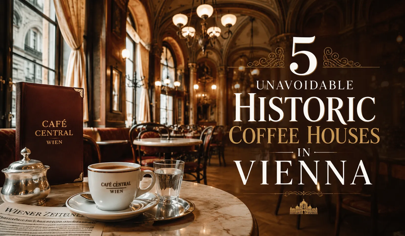 5 Unavoidable Historic Coffee Houses in Vienna
