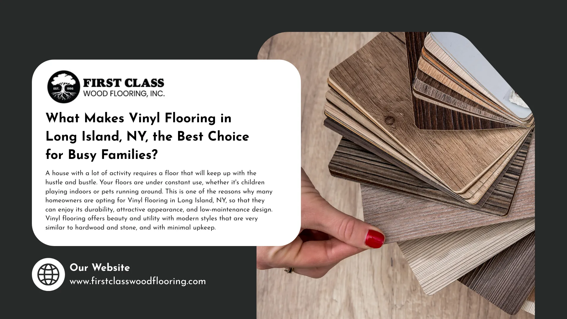 What Makes Vinyl Flooring in Long Island, NY, the Best Choice for Busy Families?