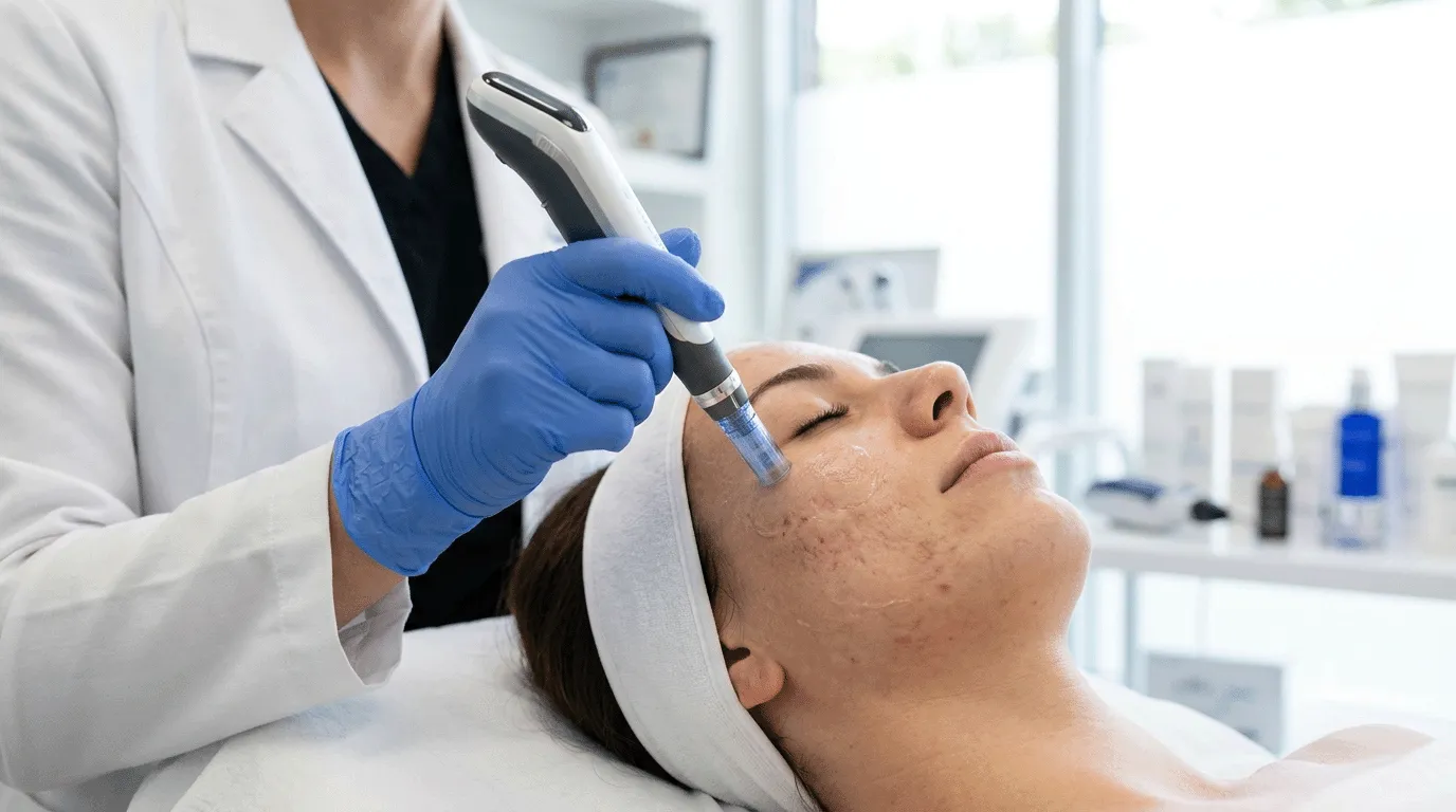 What to Expect When Microneedling for Acne Scars
