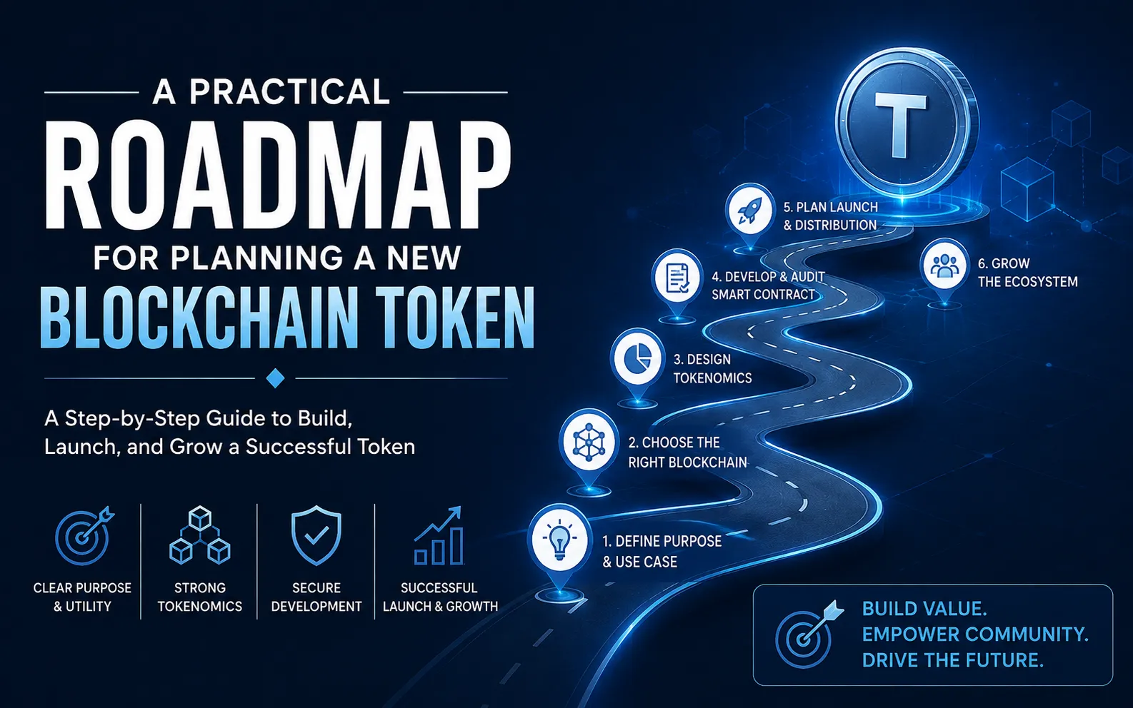 A Practical Roadmap for Planning a New Blockchain Token