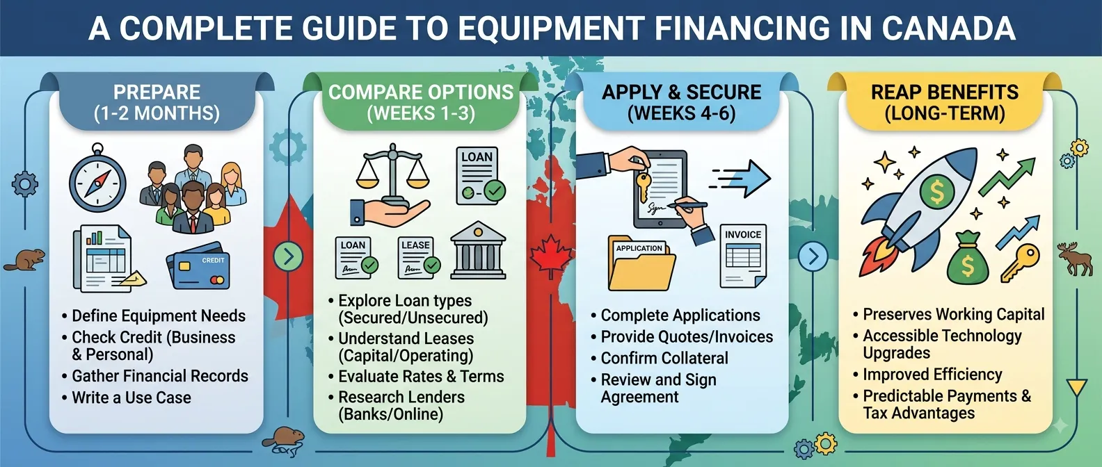 A Complete Guide to Equipment Financing in Canada