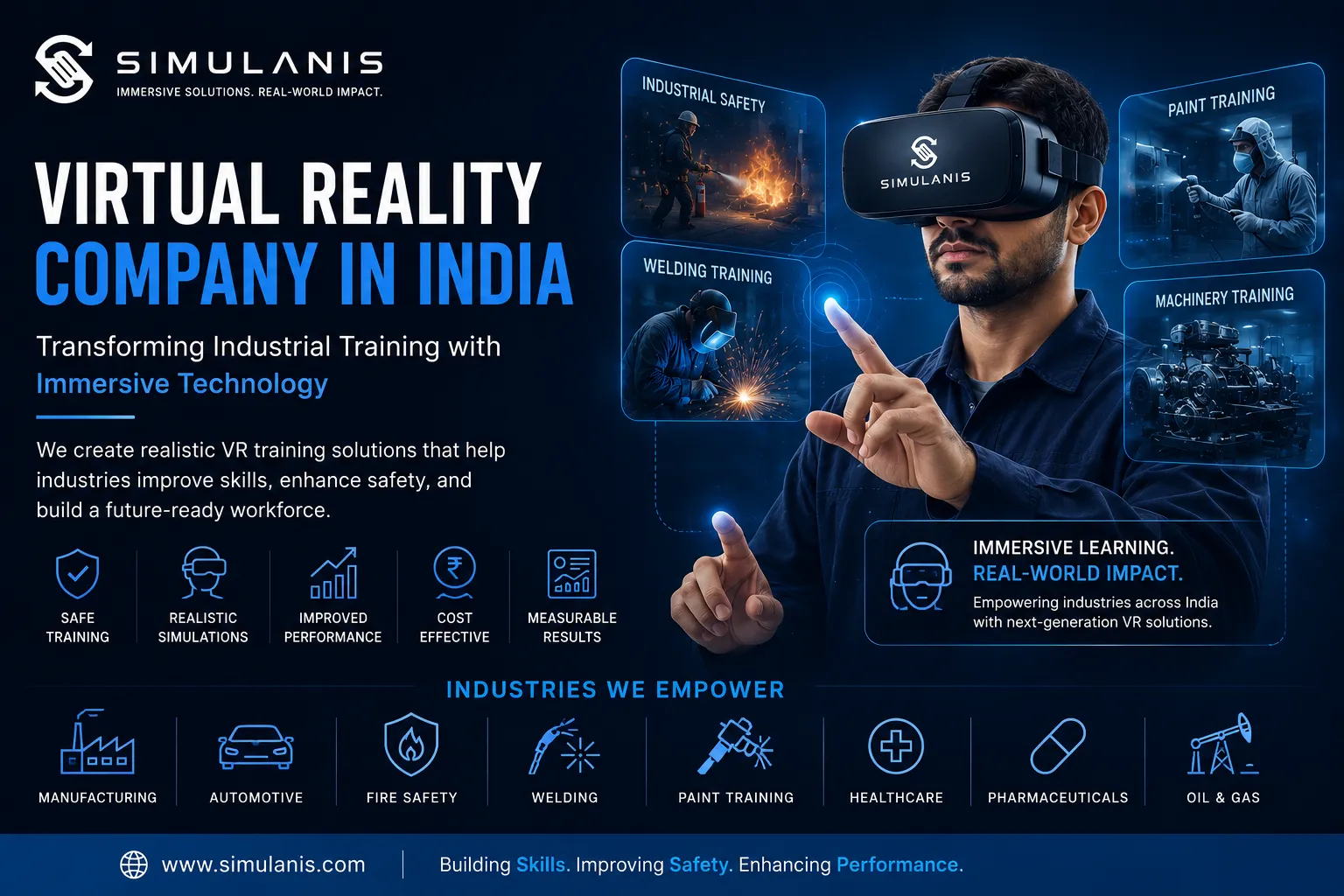 Virtual Reality Company in India: Revolutionising Industrial Training and Workforce Development