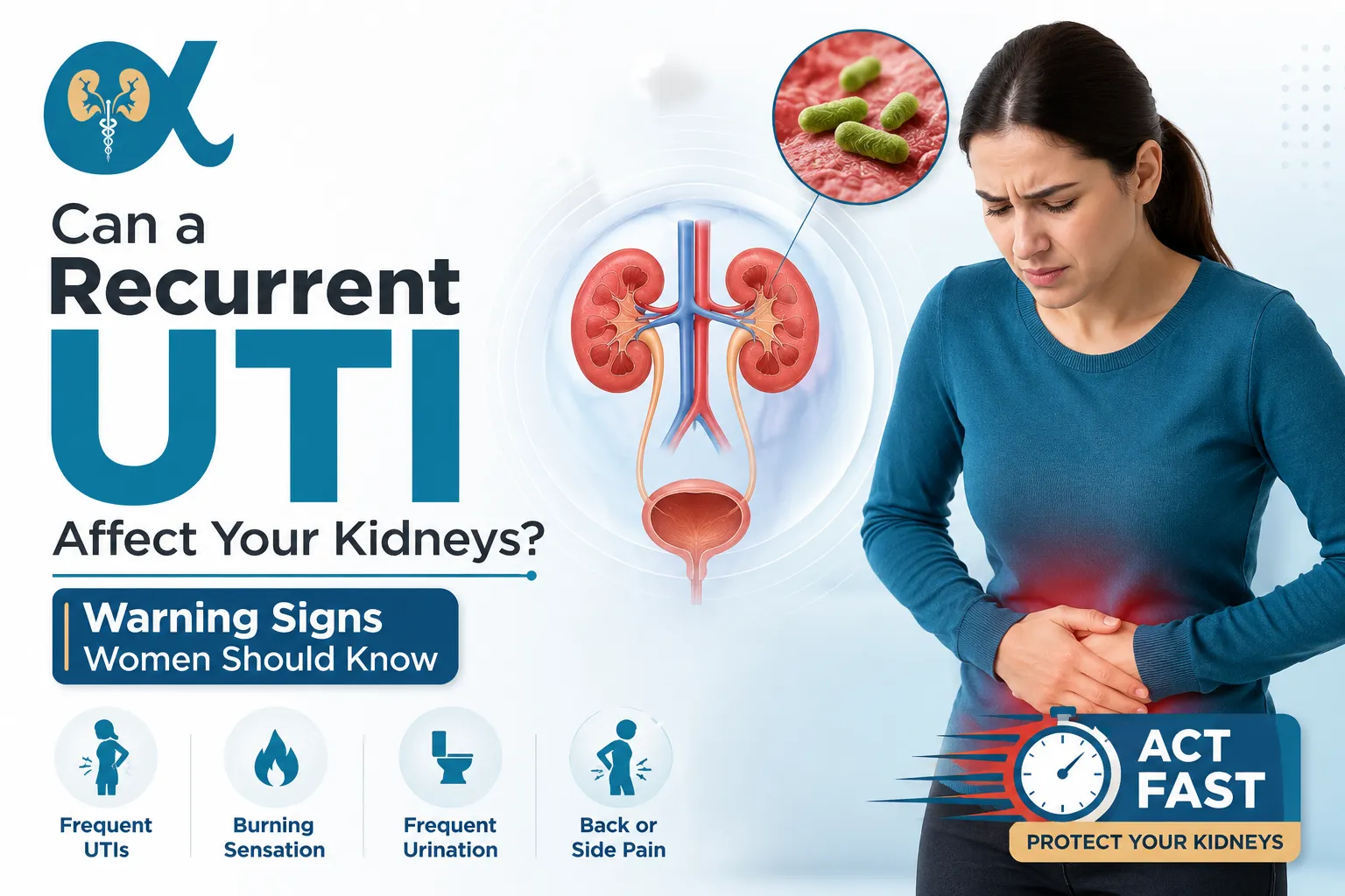 Can a Recurrent UTI Affect Your Kidneys? Warning Signs Women Should Know
