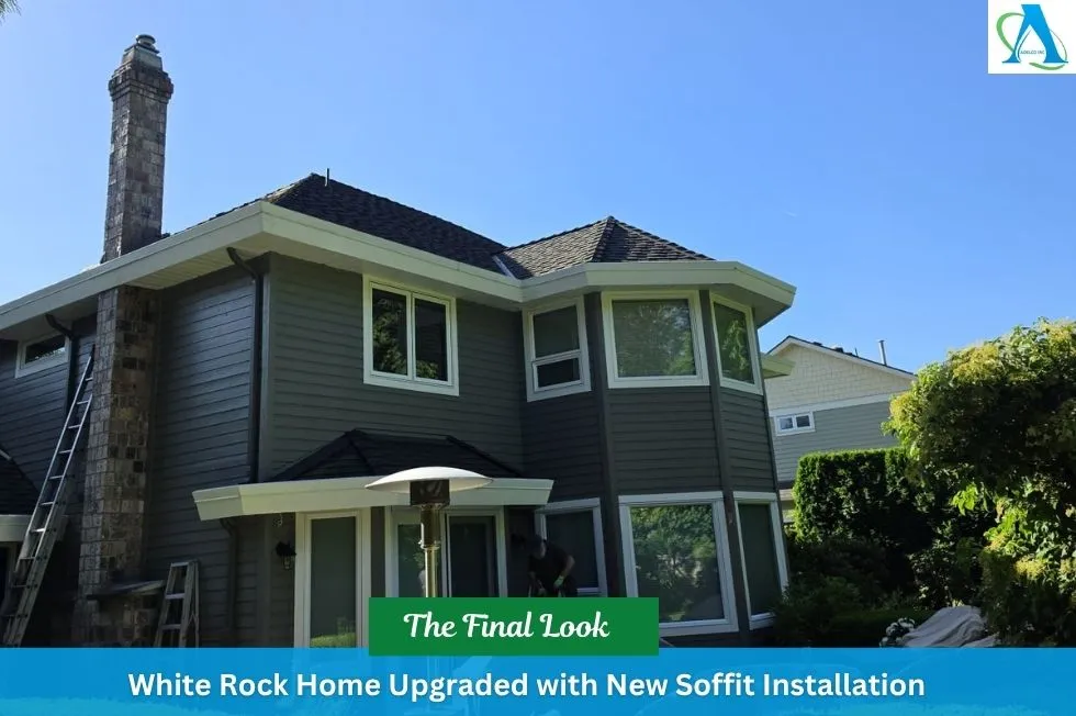 Soffit Installation in White Rock, BC by AdelCo