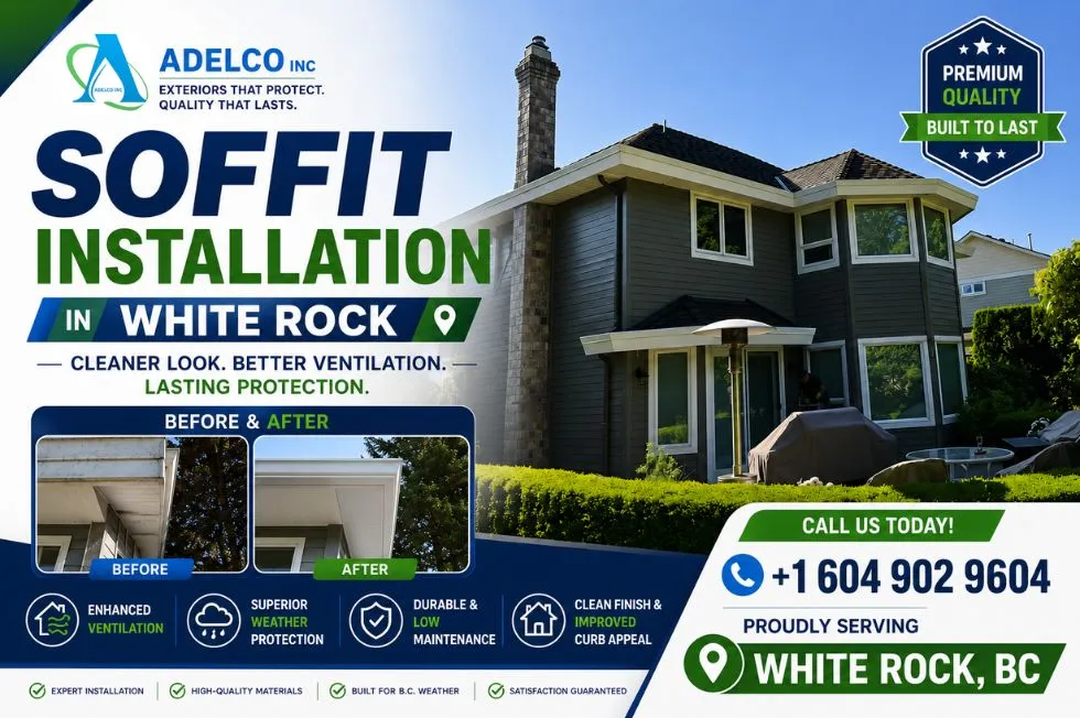 Soffit installation White Rock