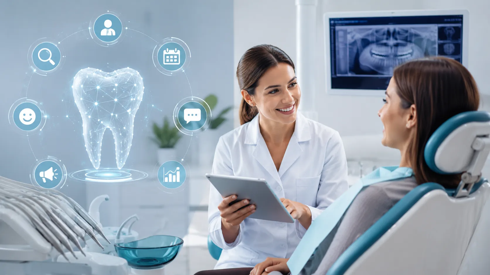 AI for Dental Practices: 10 Ways Artificial Intelligence Improves Patient Acquisition and Retention