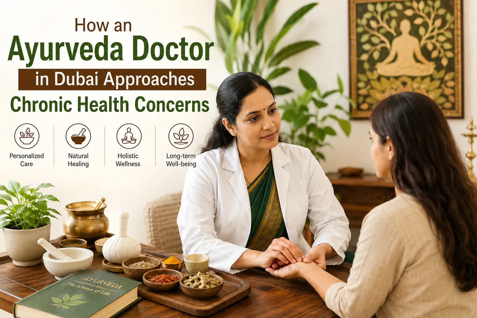 How an Ayurveda Doctor in Dubai Approaches Chronic Health Concerns