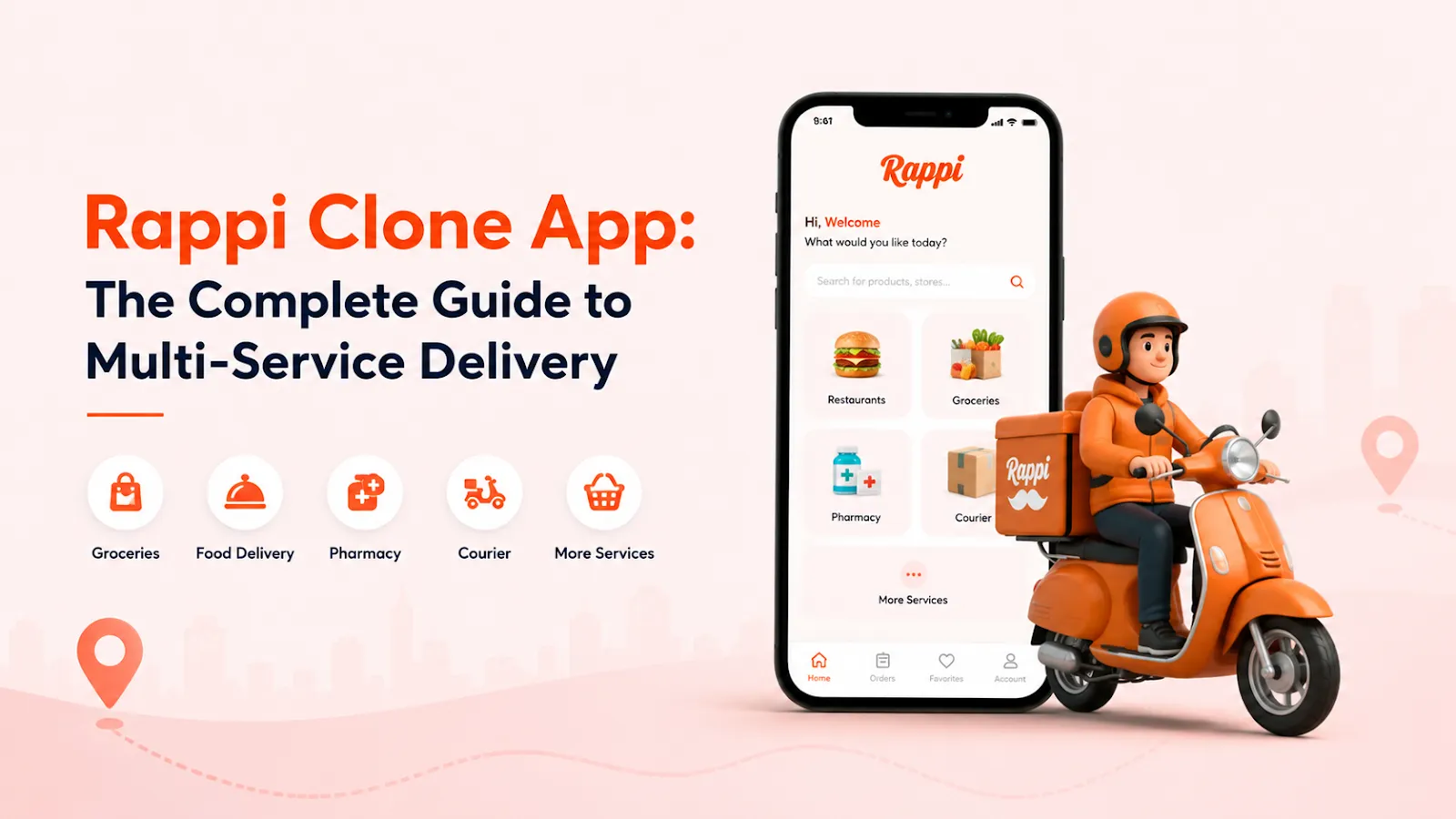 Rappi Clone App: The Complete Guide to Multi-Service Delivery