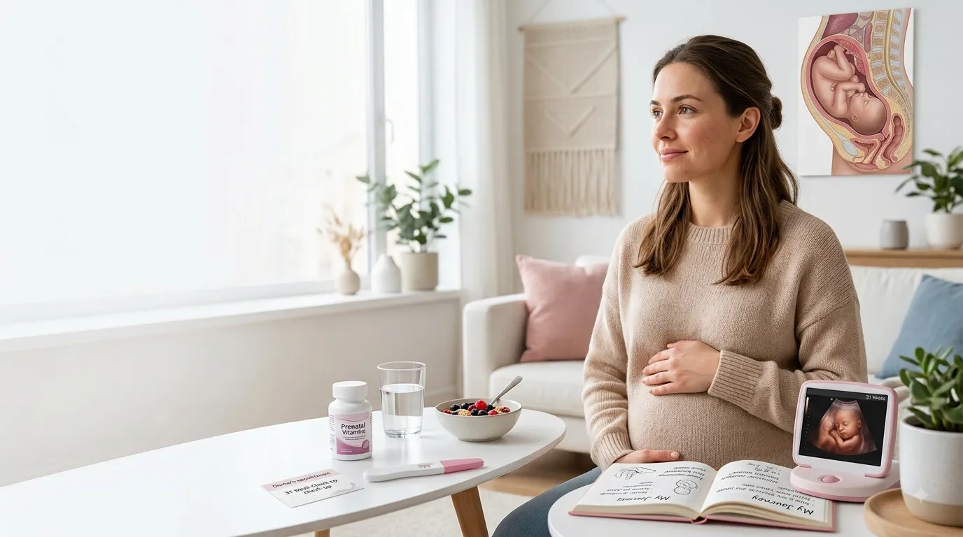 31 Weeks Pregnant: Baby Development, Symptoms, and What to Expect