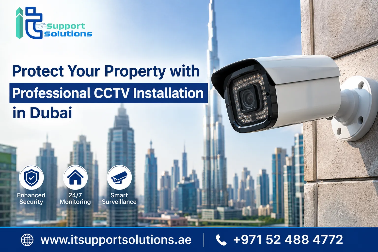 Protect Your Property with Professional CCTV Installation in Dubai