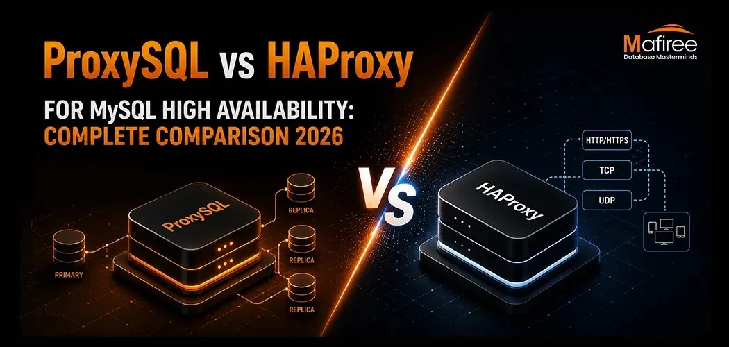 ProxySQL vs HAProxy for MySQL High Availability