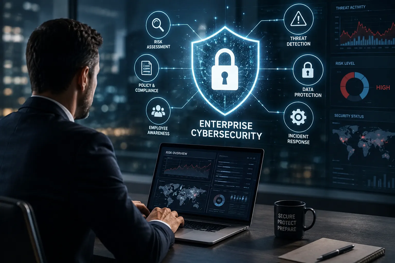 Cybersecurity for Enterprises Demands Smarter Risk Strategies