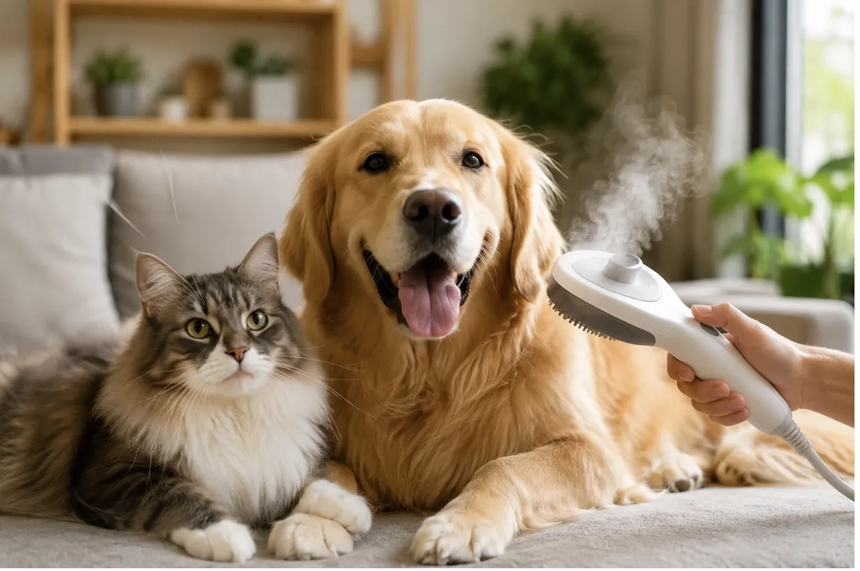 Tired of Pet Hair Everywhere? Find the Best Steam Deshedding Tool for Dogs and Cats