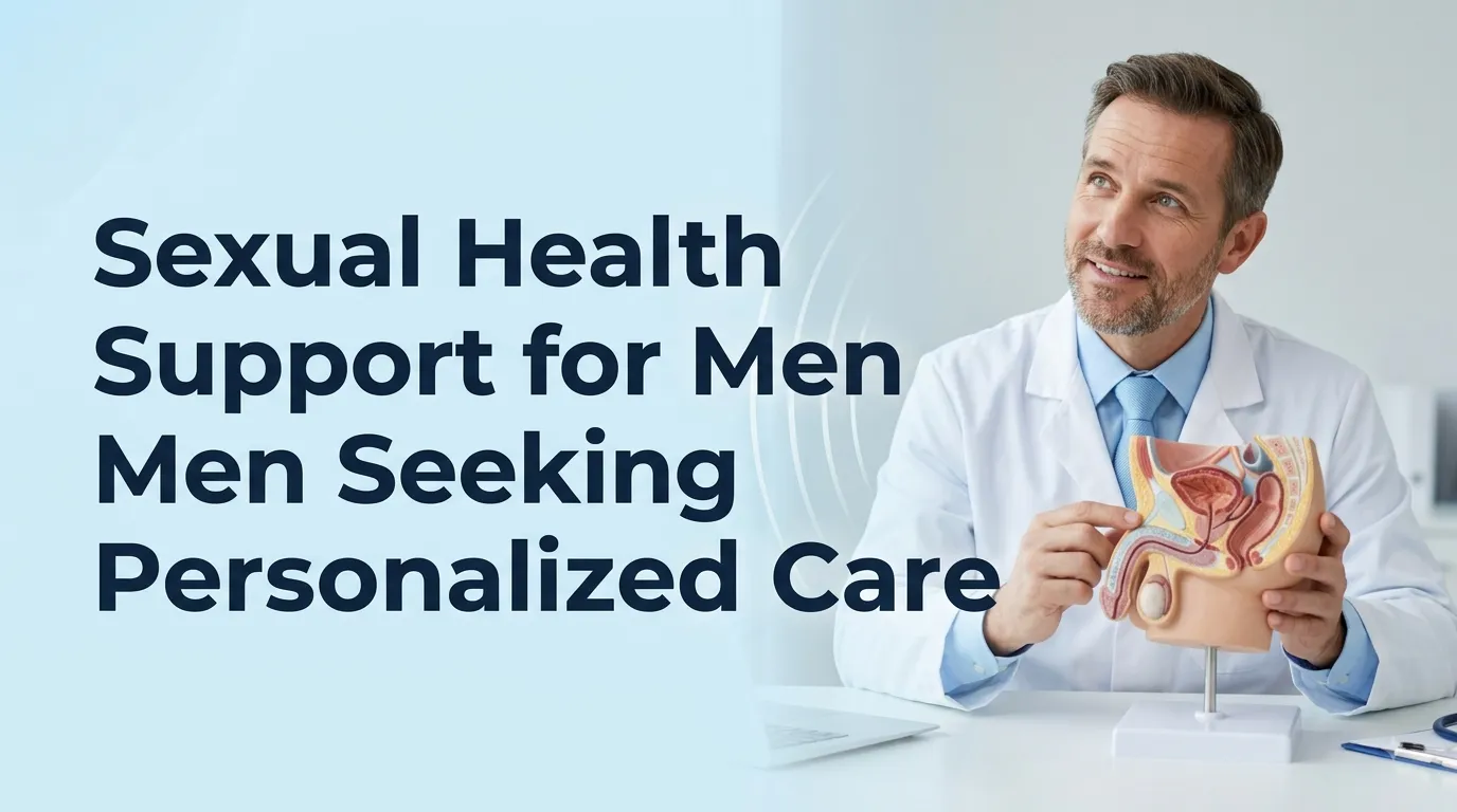 Sexual Health Support for Men Seeking Personalized Care