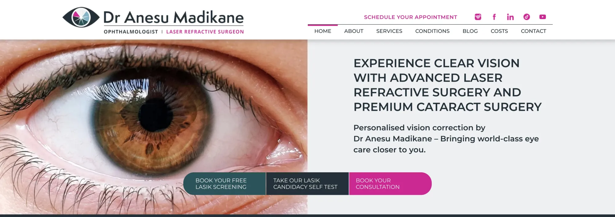 Treating Vision Puts Expert Eye Doctor at Centre of Care in Pretoria