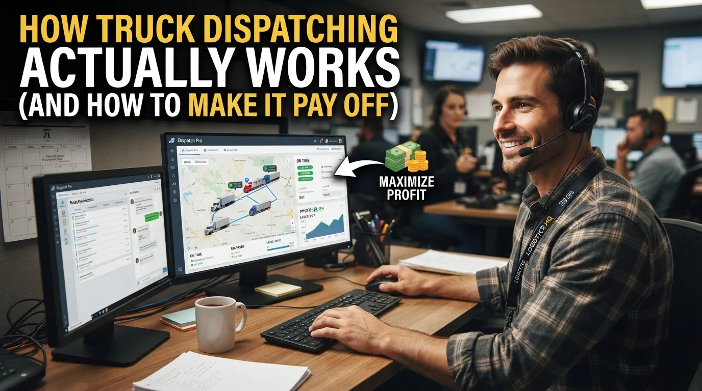 How Truck Dispatching Actually Works (And How to Make It Pay Off)