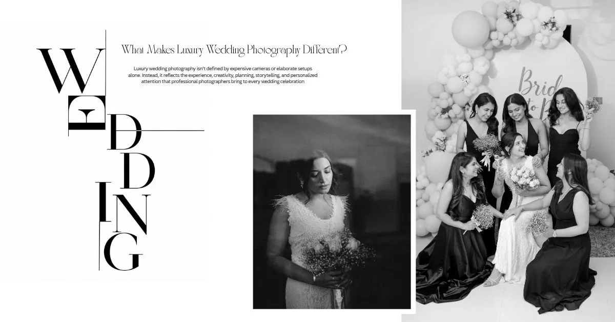 What Makes Luxury Wedding Photography Different?
