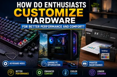 How Do Enthusiasts Customize Hardware for Better Performance and Comfort?