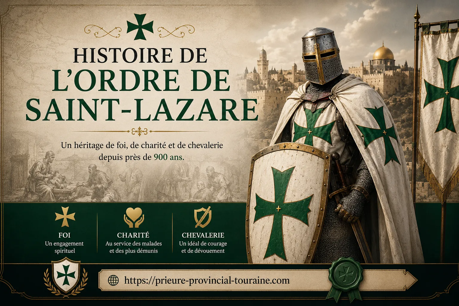 L’histoire de l'Ordre de Saint-Lazare  : une tradition façonnée par les siècles