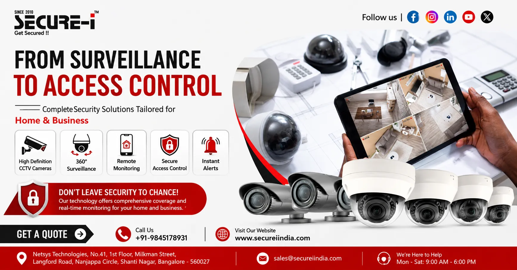 How to Plan CCTV Coverage for Homes, Businesses and Temporary Projects