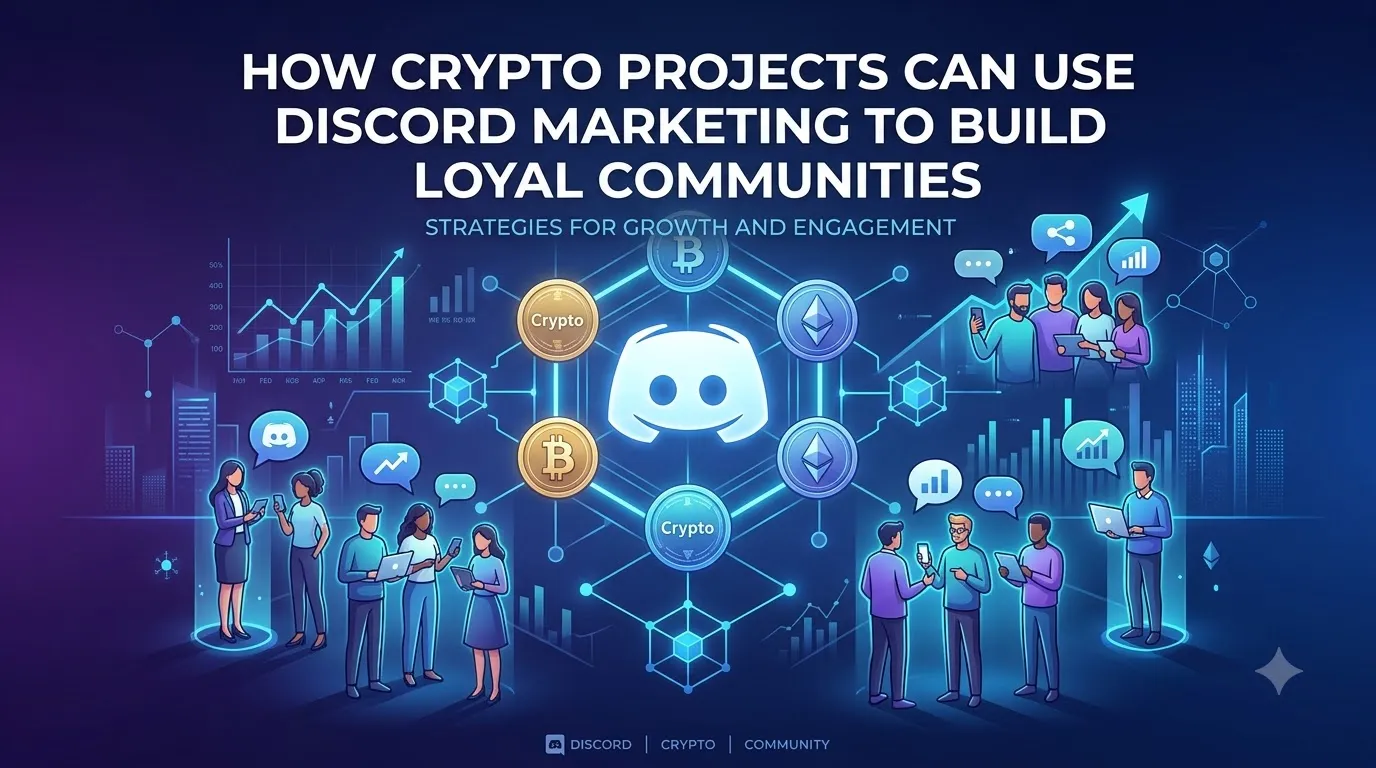 How Crypto Projects Can Use Discord Marketing to Build Loyal Communities