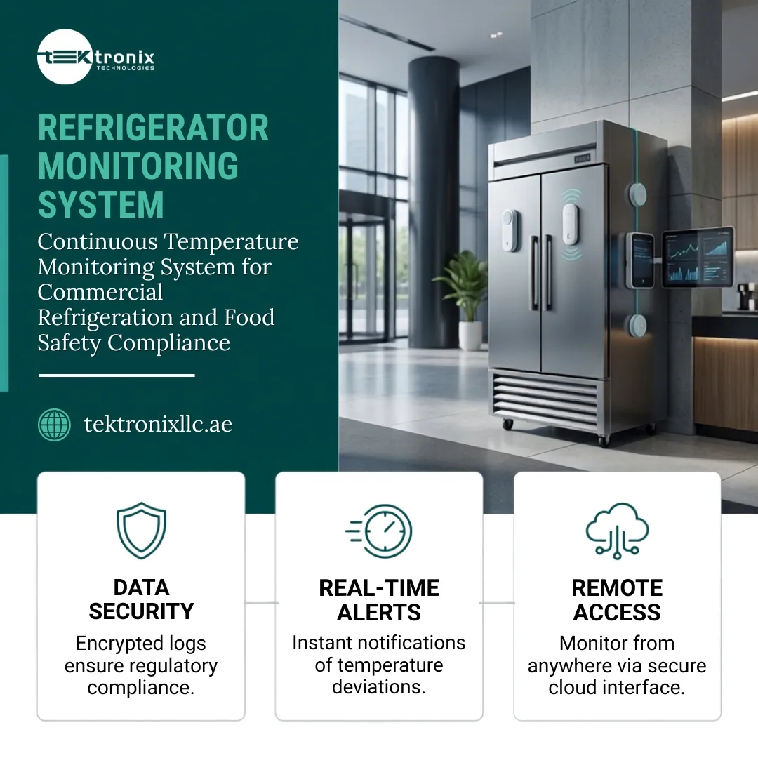 Refrigerator Monitoring for UAE Cafes and Food Service Businesses