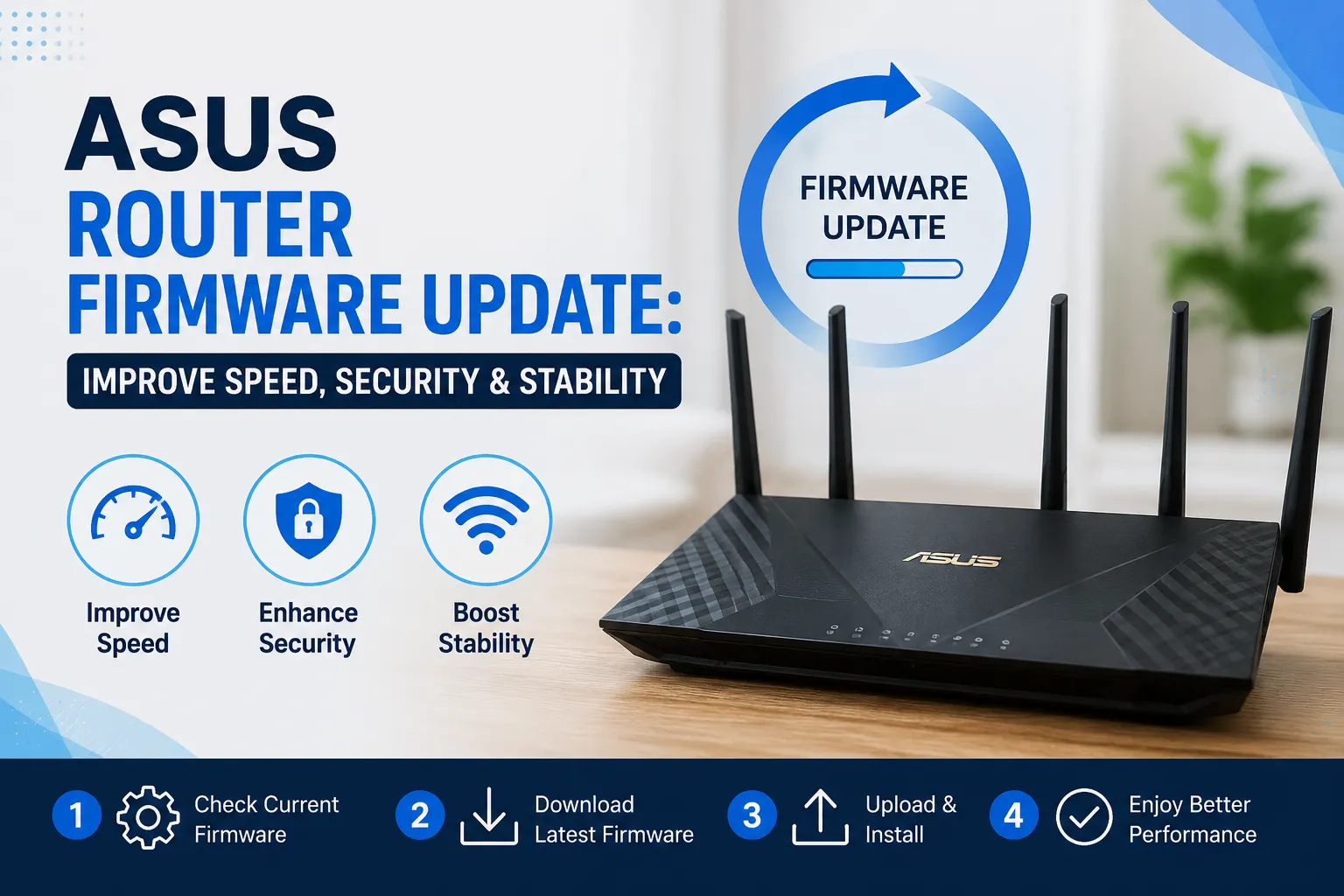 ASUS Router Firmware Update: Improve Speed, Security & Stability