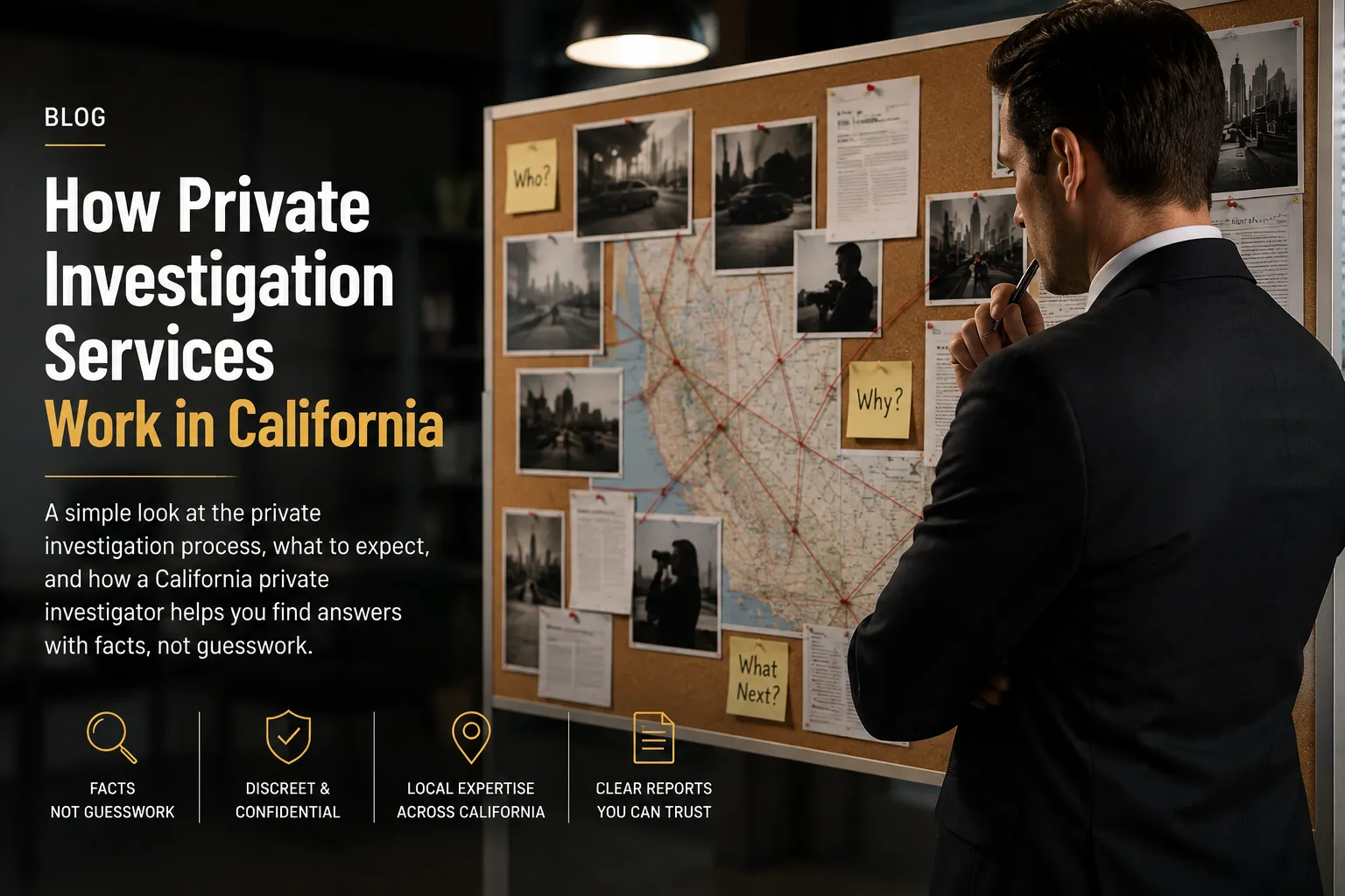 How Private Investigation Services Work in California