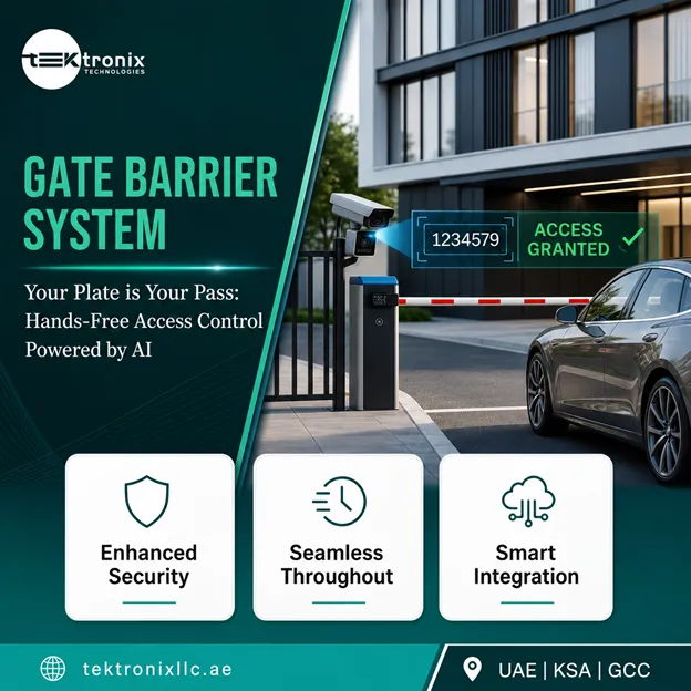 Gate Barrier System for UAE Factories and Manufacturing Plants