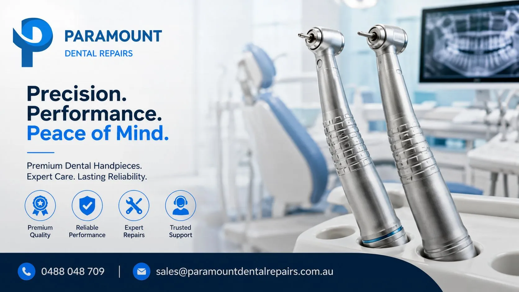 How Do Premium Dental Handpieces Improve Dental Practice Performance?