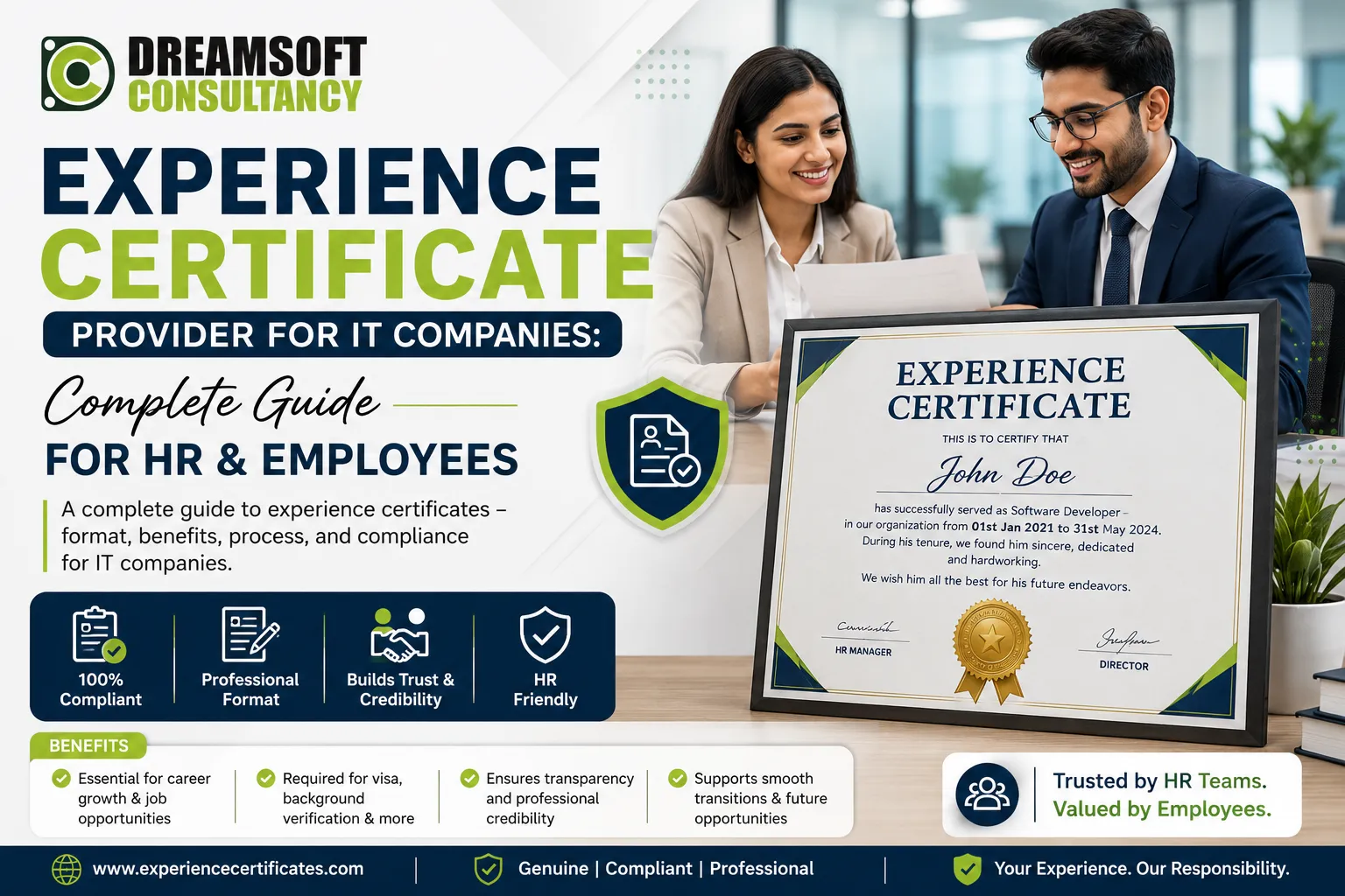 Experience Certificate Provider for IT Companies: Complete Guide for HR & Employees