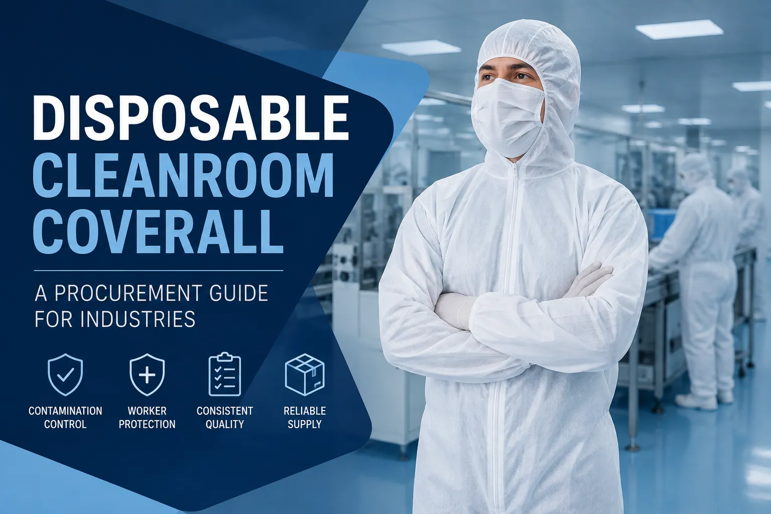 Disposable Cleanroom Coverall: A Procurement Guide for Industries