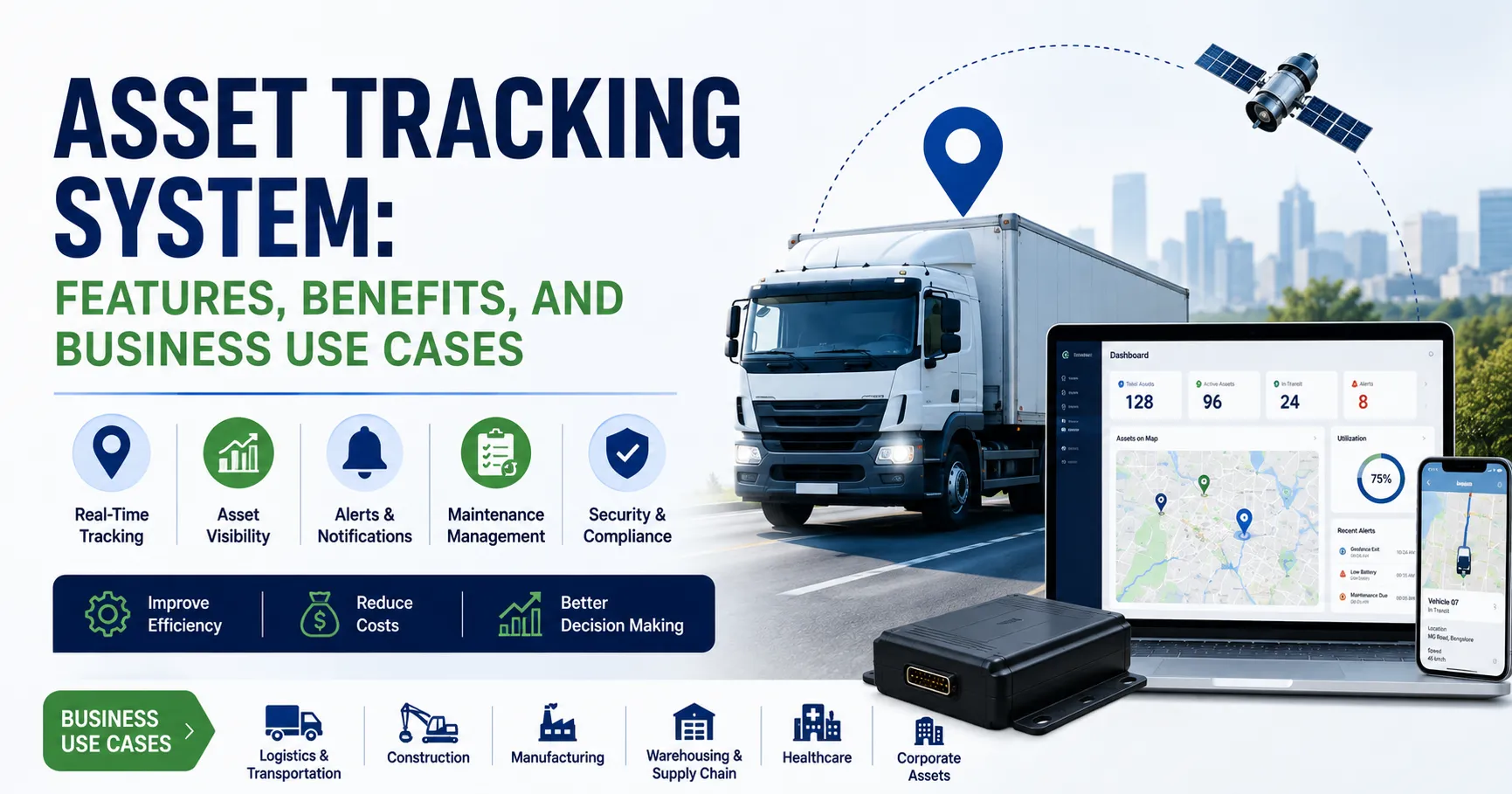 Asset Tracking System: Features, Benefits, and Business Use Cases