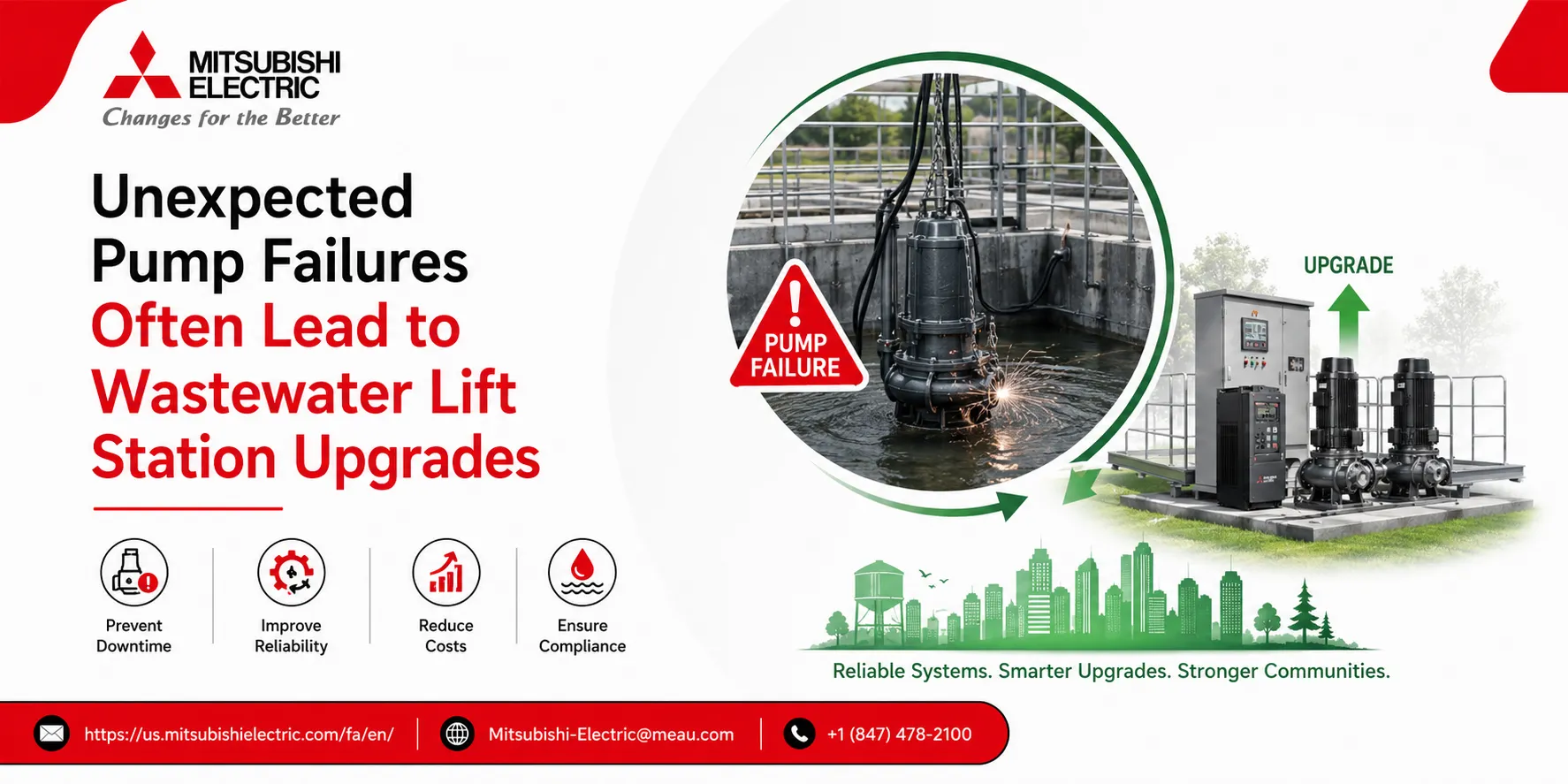 Unexpected Pump Failures Often Lead to Wastewater Lift Station Upgrades