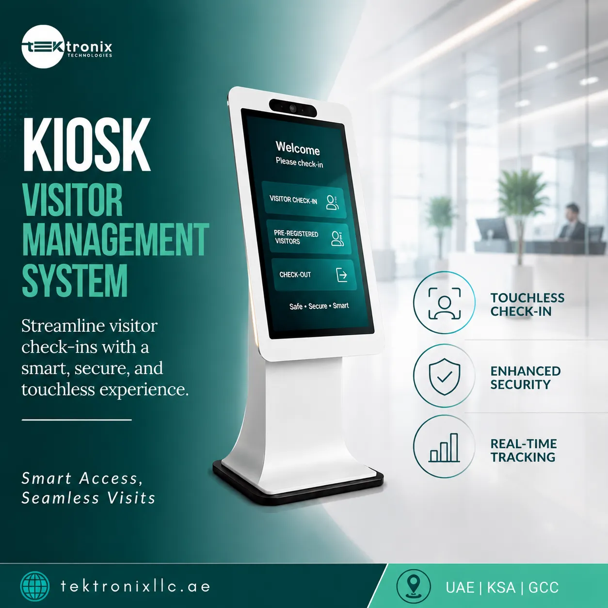 Kiosk Visitor Management System - Enhancing Security and Visitor Experience in UAE